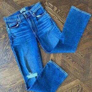 Le Jean Bella Crop Flare‎ Jeans by Charlie Gay Size 27